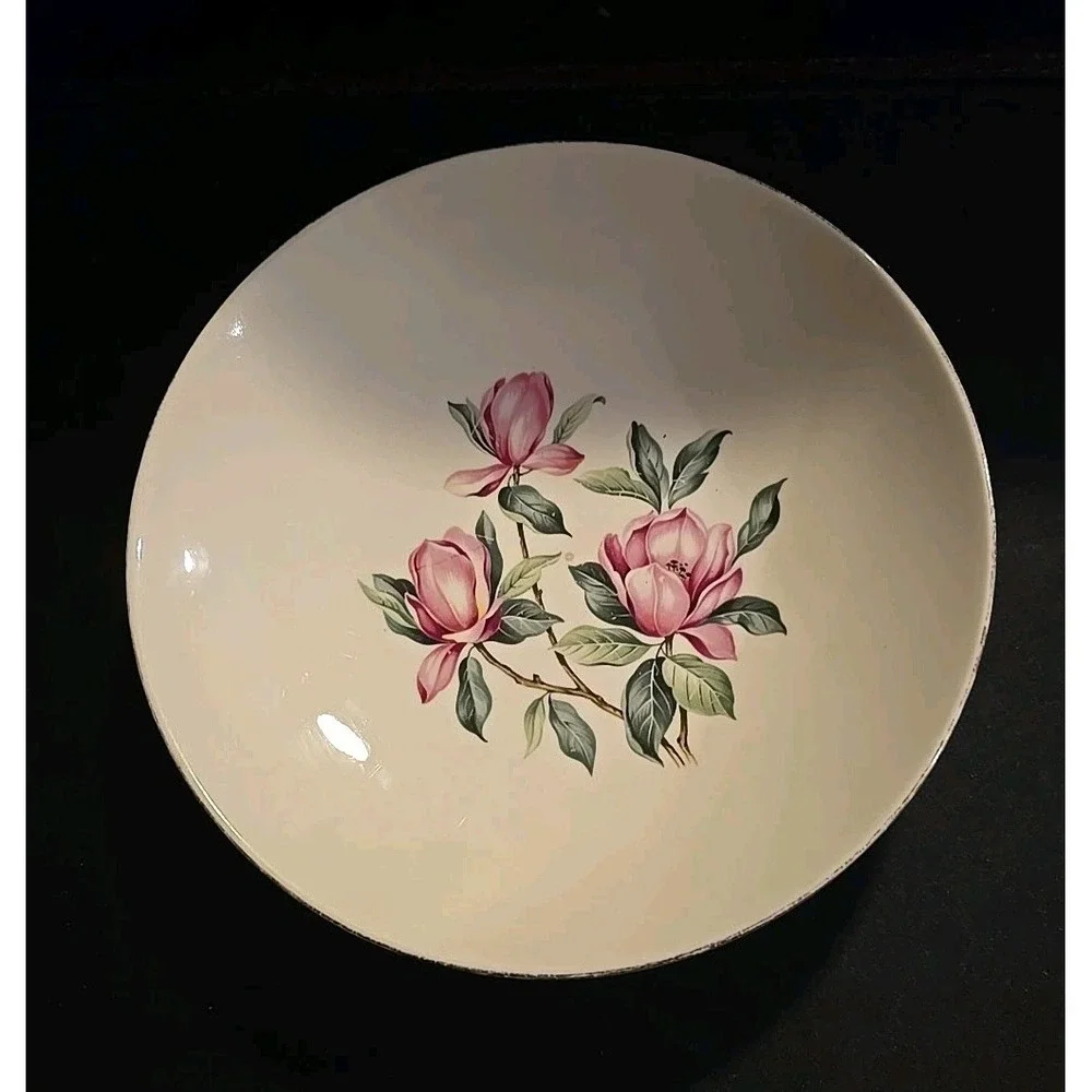 Vintage Homer Laughlin Rhythm G53N8 Pink Magnolia 8